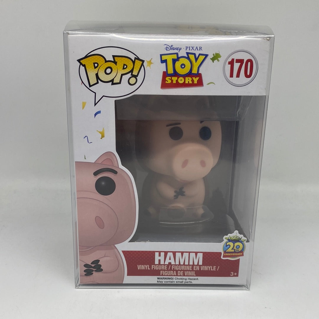 Funko Pop! Disney Pixar Toy Story: Hamm #170 Vinyl Figure 20th Anniversary  DAMAGED