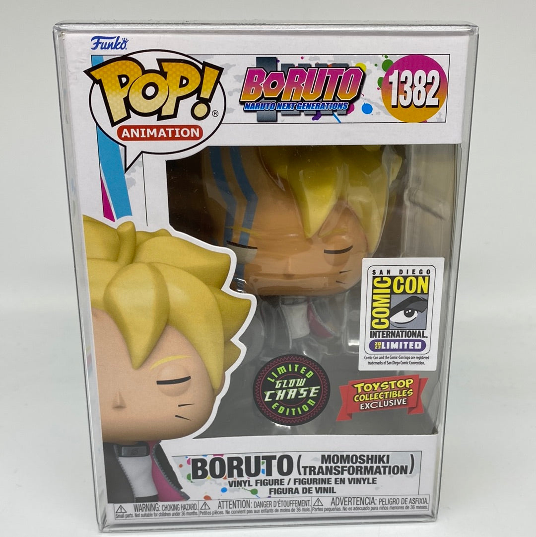  Funko Pop! Boruto: Boruto (Momoshiki Transformation) Anime  Vinyl Figure Exclusive : Toys & Games