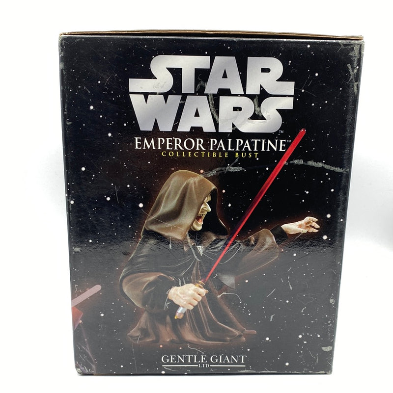 Star Wars Emperor Palpatine Episode III Gentle Giant Mini-Bust with Certificate of Authenticity