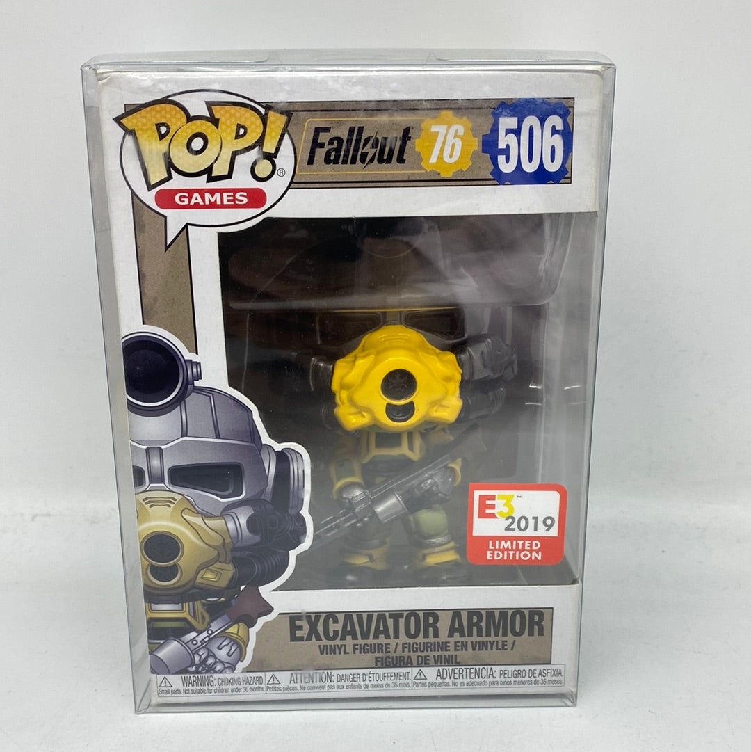 Funko Pop! Games Fallout 76: Excavator Armor #506 Vinyl Figure 2019 E3