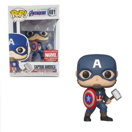 Cap mjolnir funko deals pop