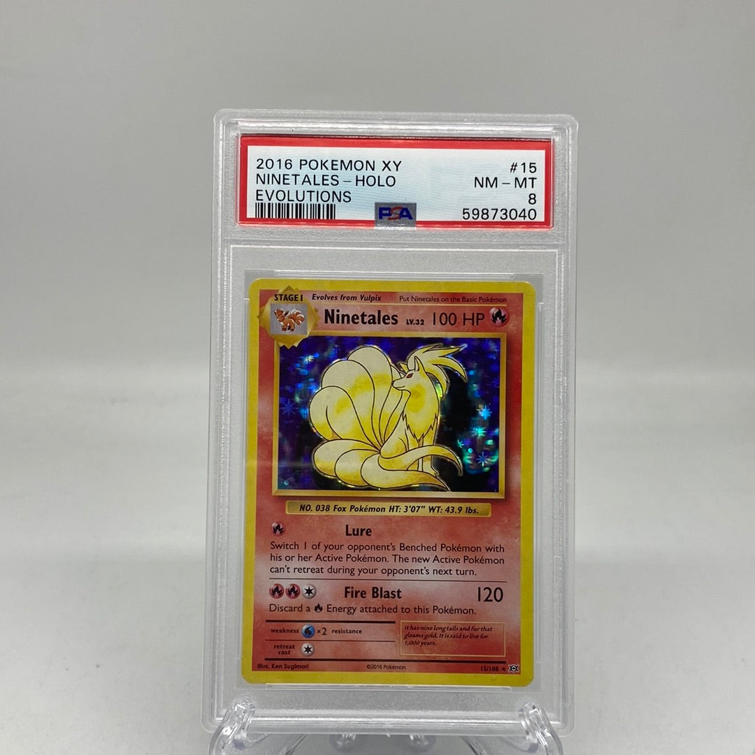 2016 Pokemon XY Evolutions #15 Ninetales