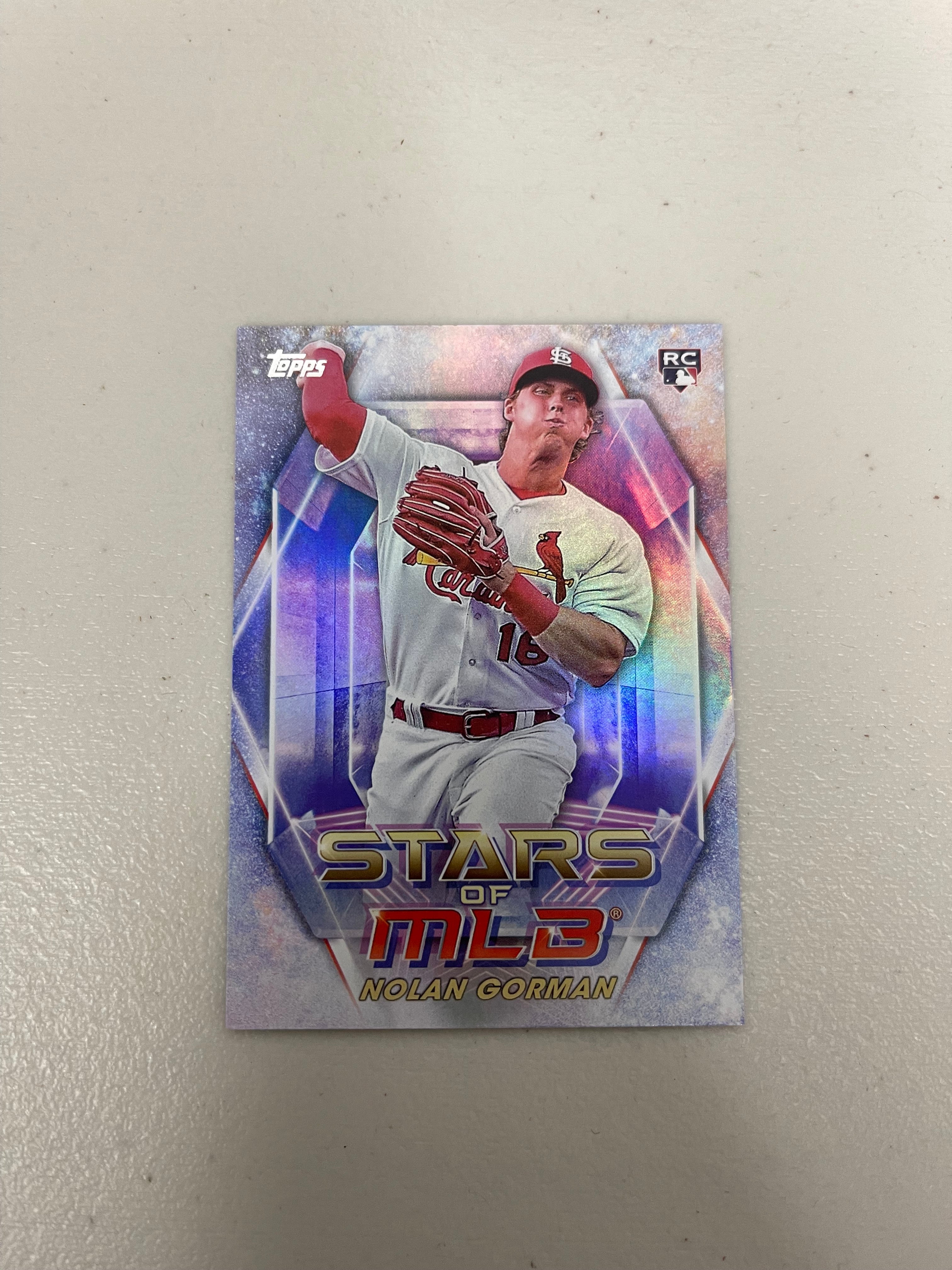 2023 Topps Nolan Gorman Rookie RC Stars of the MLB - St Louis Cardinals