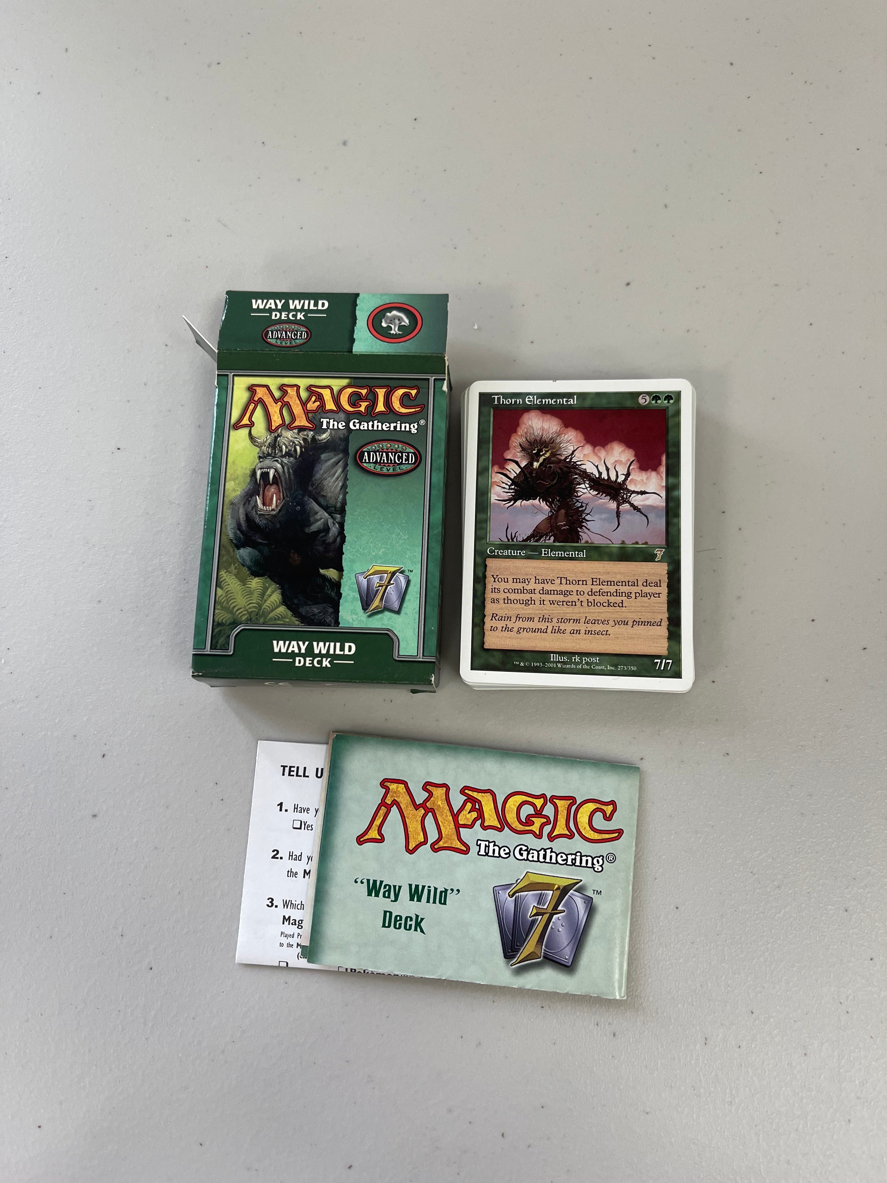 Magic The Gathering Way Wild Deck Advanced Level