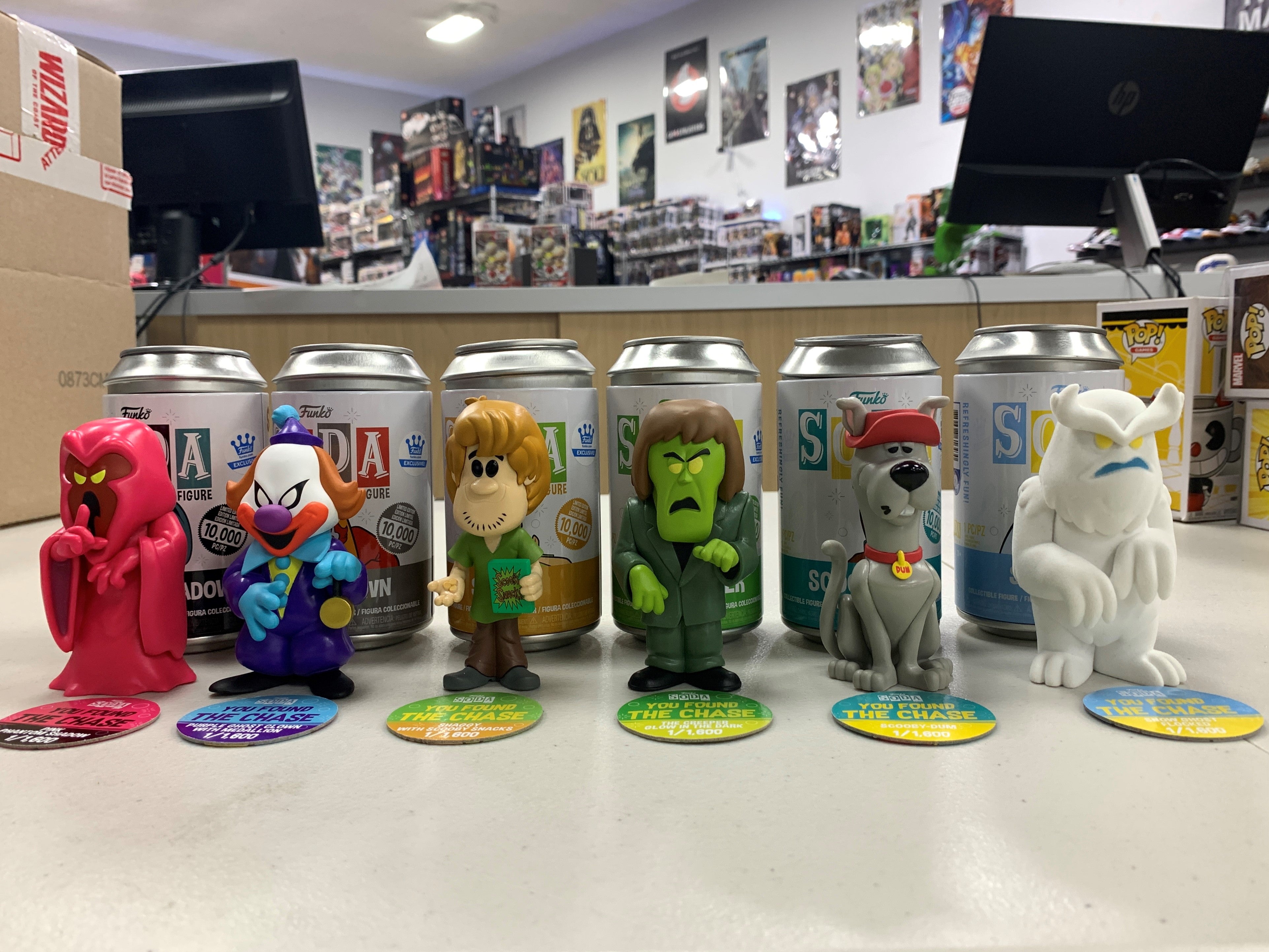 Scooby doo funko soda figures and lunch outlet box