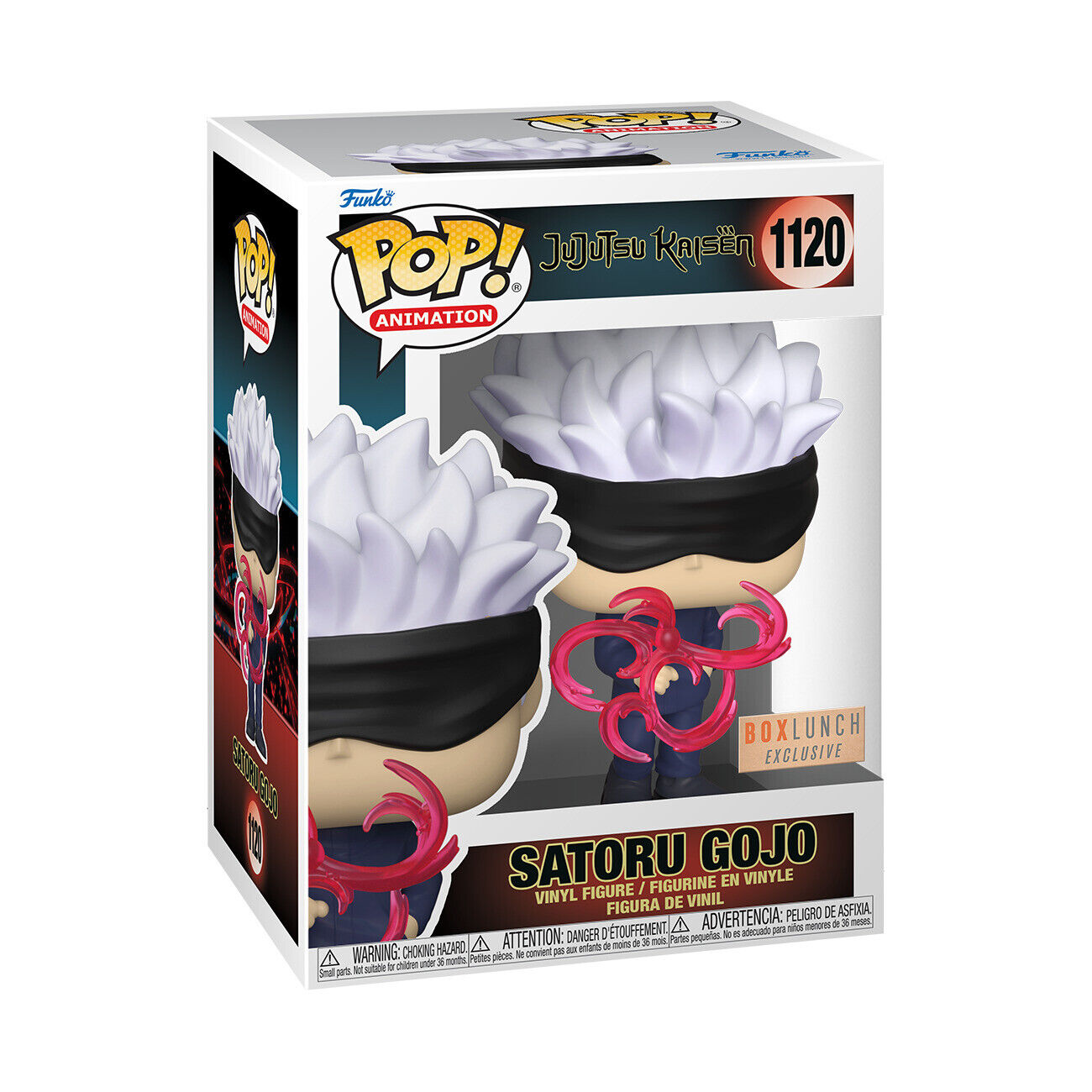 Funko Pop! Animation Jujutsu Kaisen Gojo (Cursed Technique Reversal: Red)  Vinyl Figure - BoxLunch Exclusive