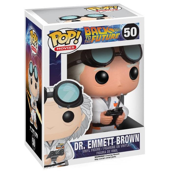 Back To The Future Doc Brown Pop Vinyl Figure 50