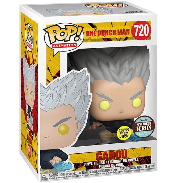 One Punch Man Figura De Vinilo Pop! One Punch Man – Garou Flowing Water Vinyl Figure, Tamaño 4.25 Pulgadas, Oficialmente Licenciada, Ideal Para Coleccionistas