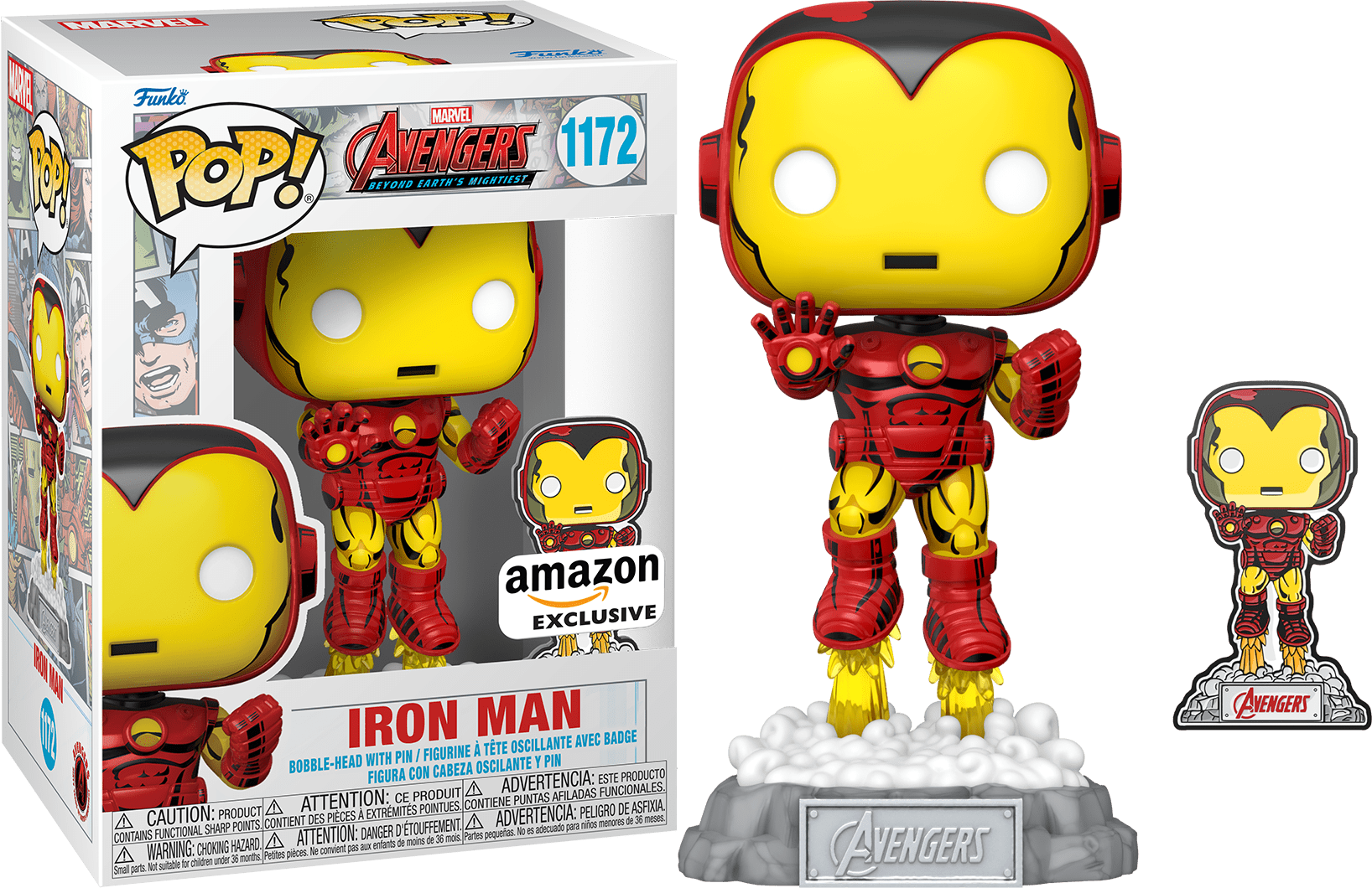 Funko pop hotsell iron man exclusive