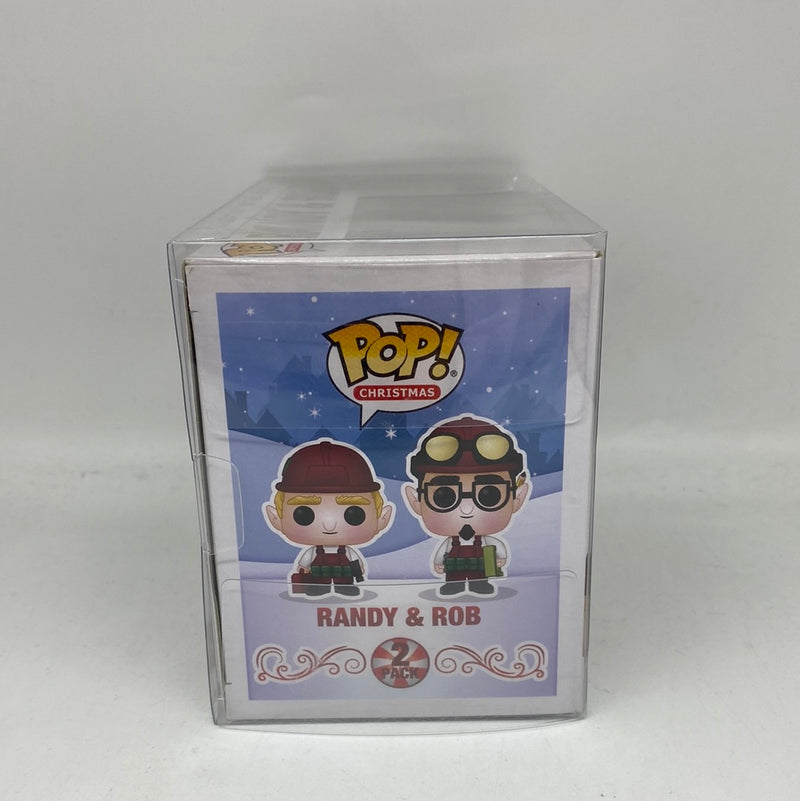 Funko Pop! Peppermint Lane: Randy & Rob 2Pack Vinyl Figures DAMAGED