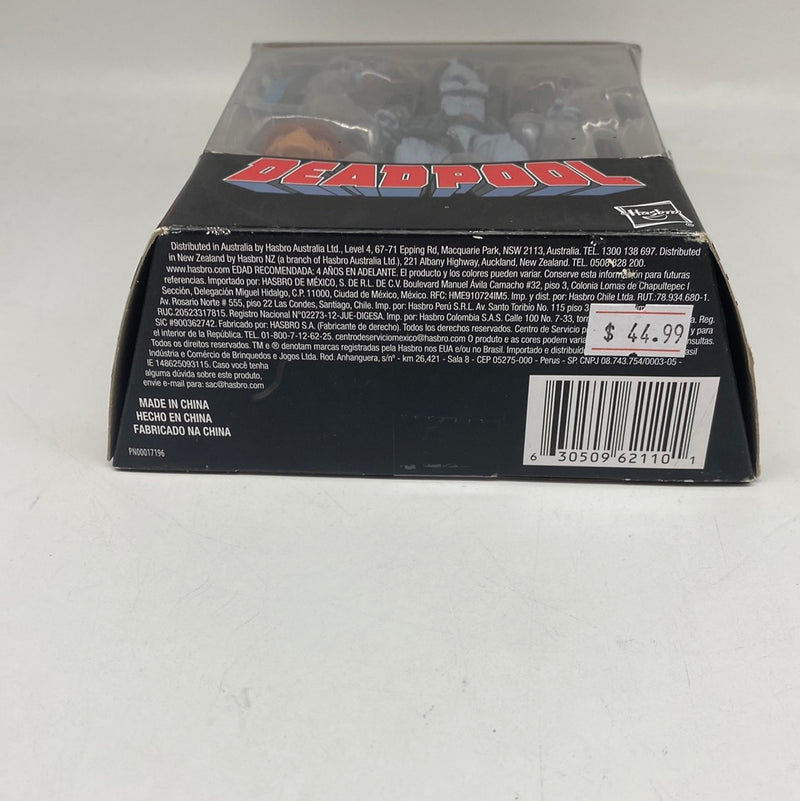 Marvel Legends Gray Deadpool X-Force 6" Figure BAF Sasquatch Hasbro