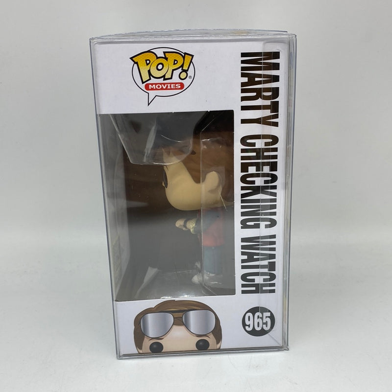 Funko Pop! Movies: Back to the Future - Marty Checking Watch