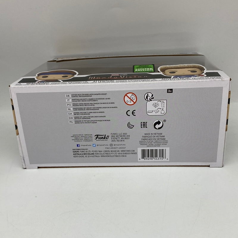 Funko Pop! Marvel Studios: Wanda Vision Billy and Tommy (Halloween) 2 Pack Vinyl Bobble-Heads 2021 Spring Convention Limited Edition Exclusive