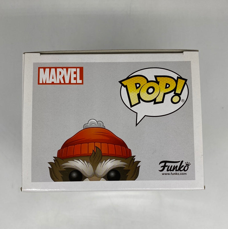 Funko Pop! Marvel: Rocket (Holiday)