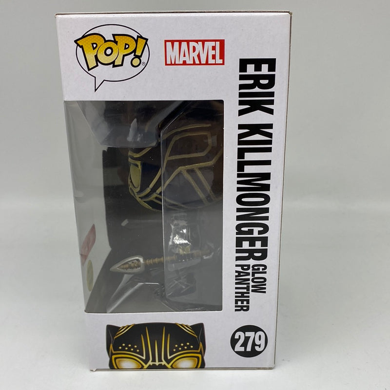 Funko Pop! Marvel Black Panther Erik Killmonger Glow Panther