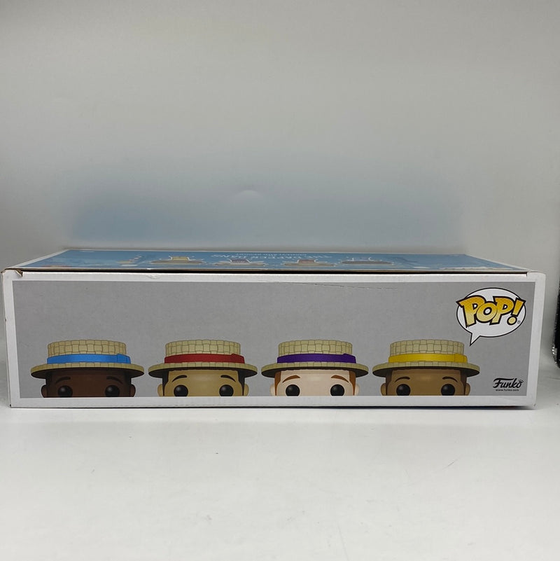 Funko Pop! Disney: The Dapper Dans 4 Pack Expo 2019 LE Exclusive DAMAGED BOX