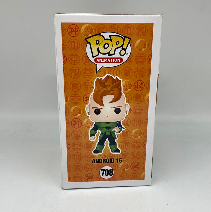 Funko Pop! Animation Dragon Ball Z Android 16 708 Exclusivo