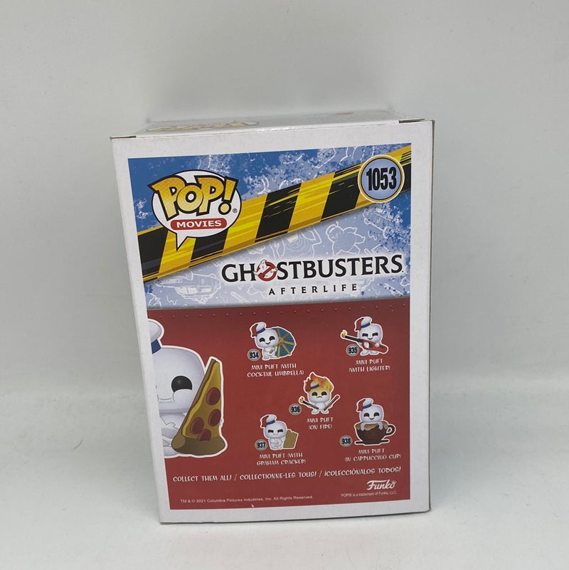 Funko POP! Ghostbusters Afterlife Mini Puft with Pizza 7-11 Exclusive