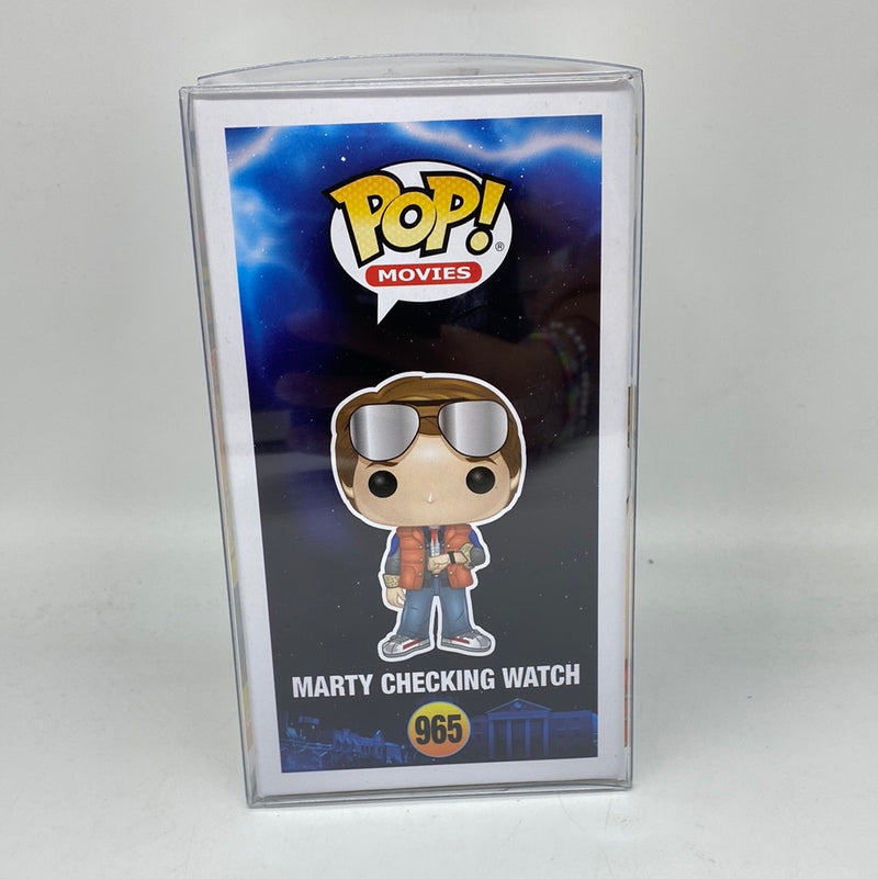 Funko Pop! Movies: Back to the Future - Marty Checking Watch