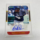 Estevan Florial 2021 Panini Donruss Retro 1987 Signatures Auto