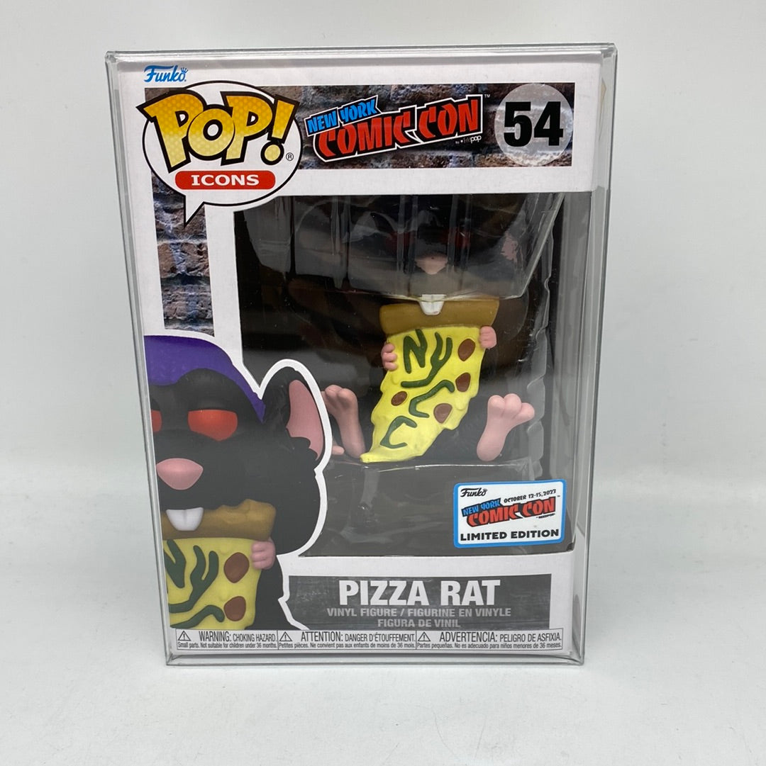 Funko Pop! Icons New York Comic Con: Pizza Rat #54 Vinyl Figure NYCC L