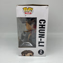 Funko Pop! Games: Gamer Verse Marvel vs. Capcom Infinite - Captain Marvel vs Chun-Li 2 Pack Vinyl Bobble-Heads DAMAGED