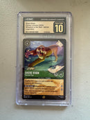 Disney Lorcana Shere Khan 88/204 Legendary – CGC Pristine 10 – Whispers in the Well
