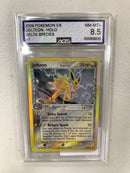 AGS Graded 2005 Pokemon Delta Species Jolteon Holo No. 7/113 8.5