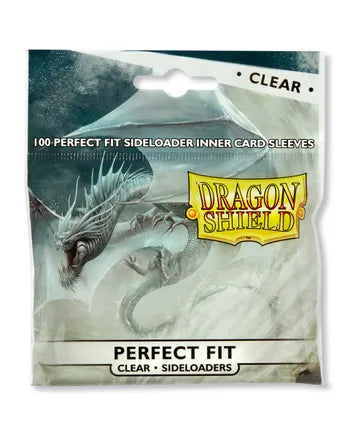 Dragon Shield Perfect Fit Sideloaders - Clear (100-Pack) - Dragon Shield Card Sleeves