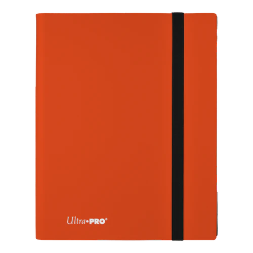 Ultra Pro: Eclipse 9-Pocket PRO-Binder, Pumpkin Orange