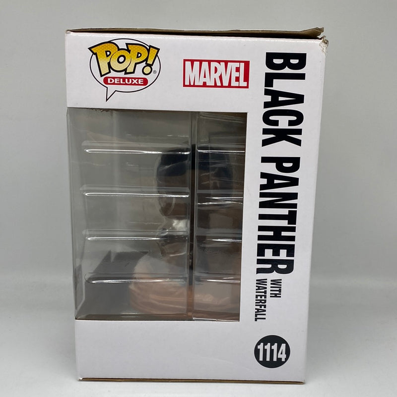 Funko Pop! Deluxe Marvel: Black Panther with Waterfall