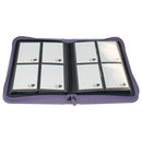 Ultra Pro: 4 pocket Zippered Pro-Binder, Purple (Vivid)