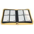 Ultra Pro: 4 pocket Zippered Pro-Binder, Yellow (Vivid)