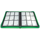 Ultra Pro: Vivid 9-Pocket Zippered PRO-Binder: Green
