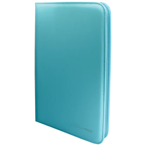 Ultra Pro: Vivid 9-Pocket Zippered PRO-Binder: Light Blue