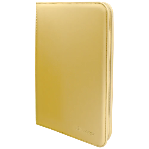 Ultra Pro: Vivid 9-Pocket Zippered PRO-Binder: Yellow