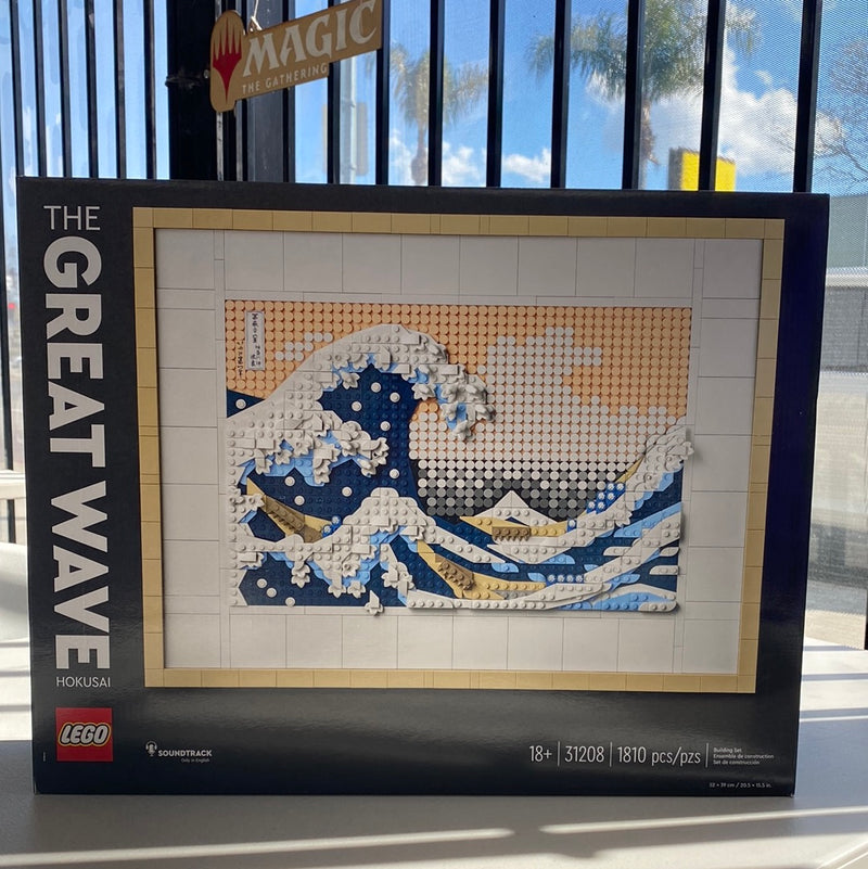 LEGO Art The Great Wave Hokusai 31208 Building Set 1,810 Pieces