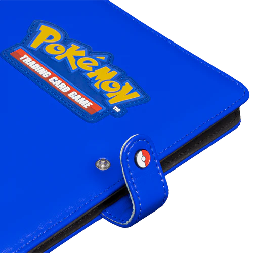 Premium Blue Pokmon 4-Pocket Snap Binder Premium Blue Pokmon 4-Pocket Snap Binder
