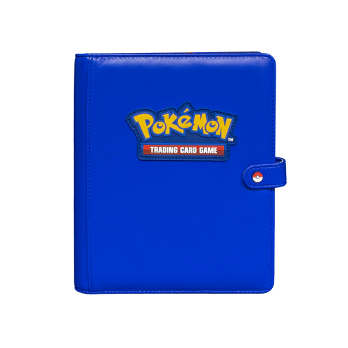 Premium Blue Pokémon 4-Pocket Snap Binder