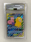 AGS Graded 2019 Pokemon SM Unified Minds Slowpoke & Psyduck GX No. 218/236 10