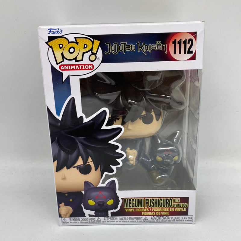 Funko Pop! Animation Jujutsu Kaisen: Megumi Fushiguro with Divine Dog