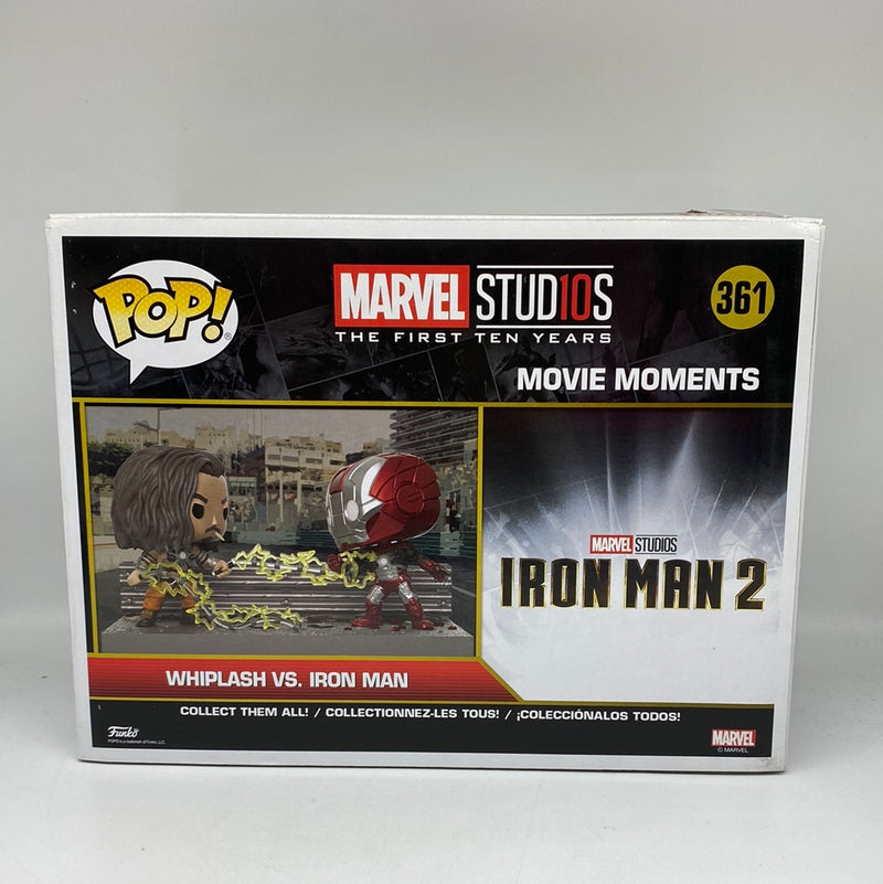 Funko Pop! Marvel Studios Movie Moments Whiplash vs. Iron Man