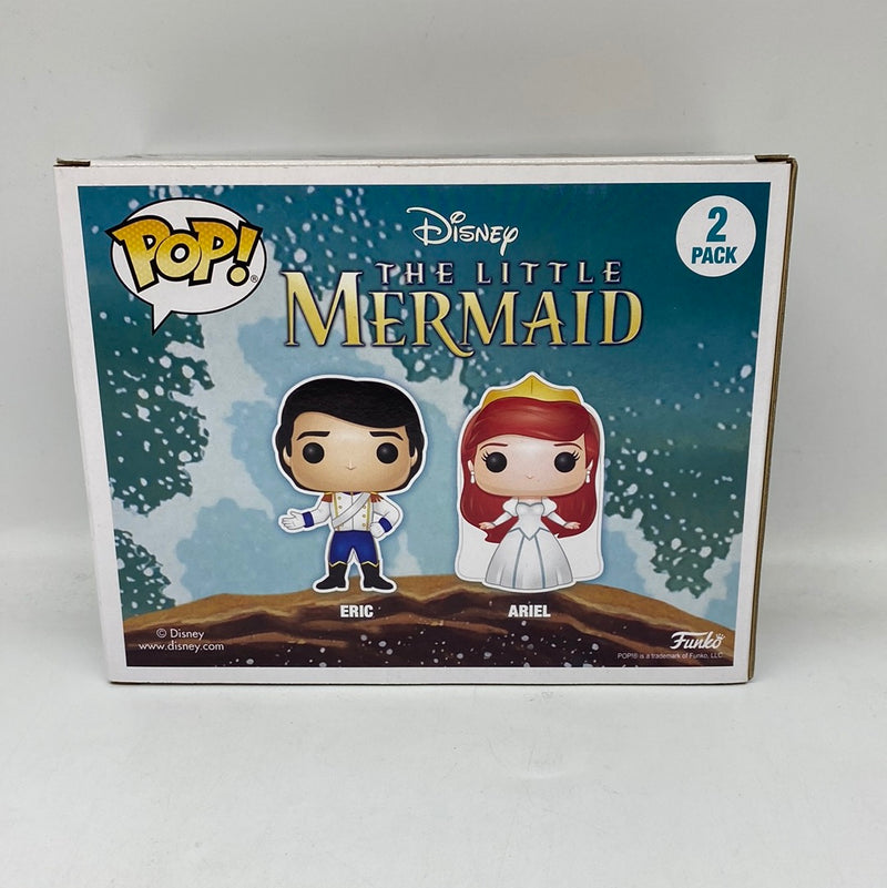 Funko Pop! Disney The Little Mermaid: Ariel & Eric 2 Pack Vinyl Figures Disney Treasures Exclusive