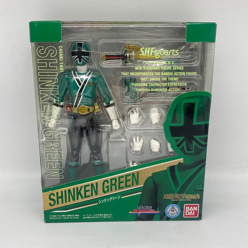 S.H. Figuarts Samurai Sentai Shinkenger Shinken Green Tamashii Web Limited