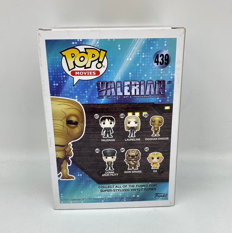 Funko Pop! Movies Valerian and the City of a Thousand Planets: Doghan Daguis (Brown Bag)