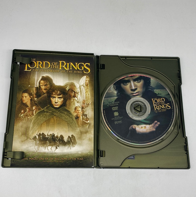 The Lord of the Rings: The Fellowship of the Ring (DVD, 2002, 2-Disc Set, Full Screen)