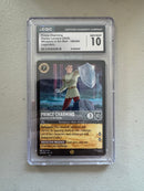 Disney Lorcana Prince Charming 189/204 Legendary – CGC 10 Gem Mint – Whispers in the Well