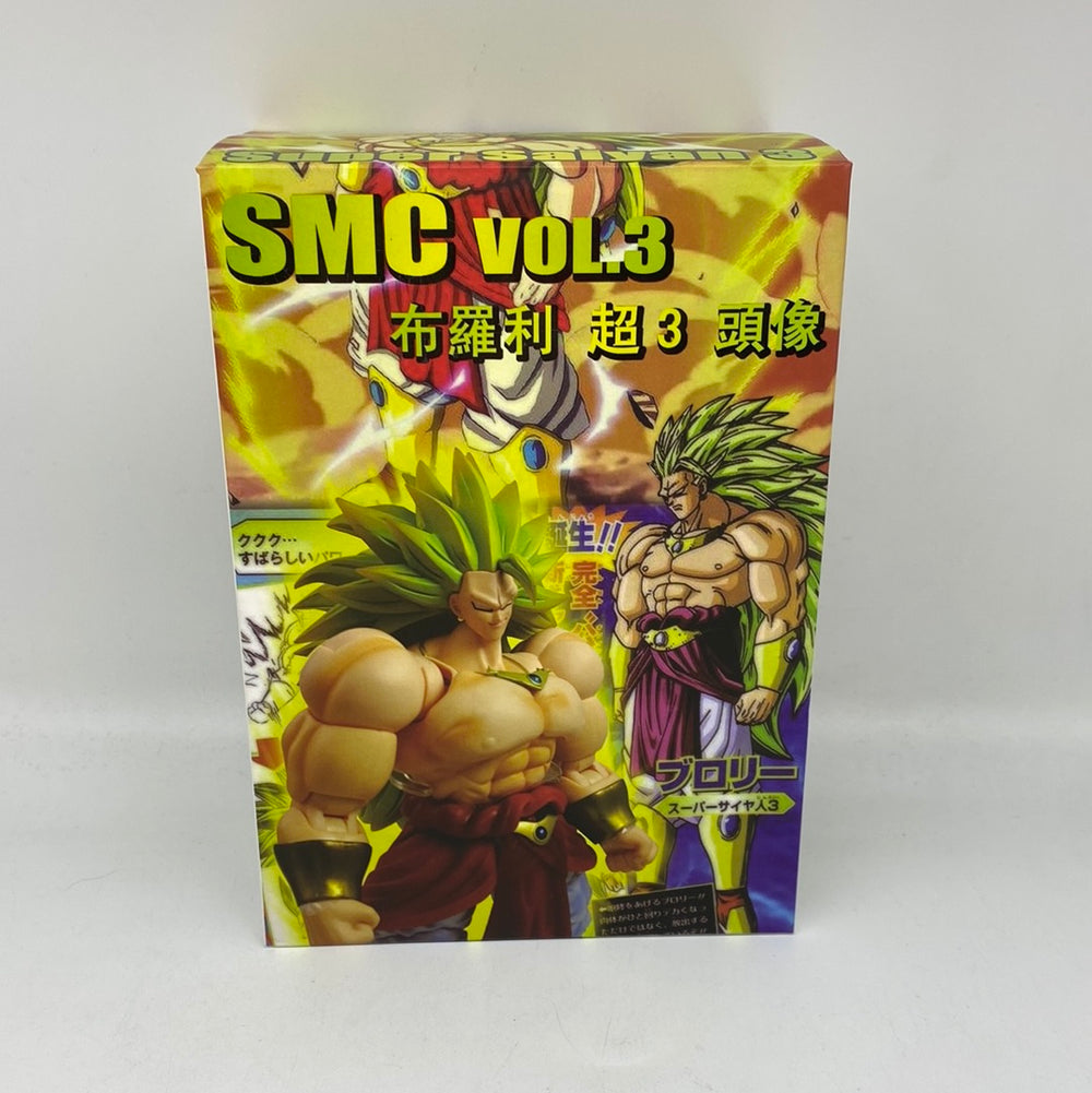Dragon Ball Z SMC Vol 3 Broly Super Saiyan 3 Hair Piece Head