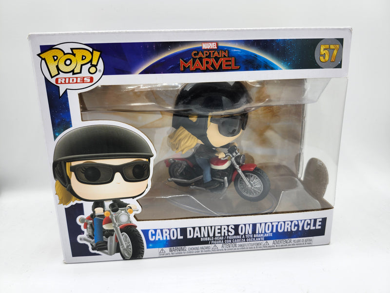 Funko Pop - Captain Marvel Carol Danvers on Motorcycle