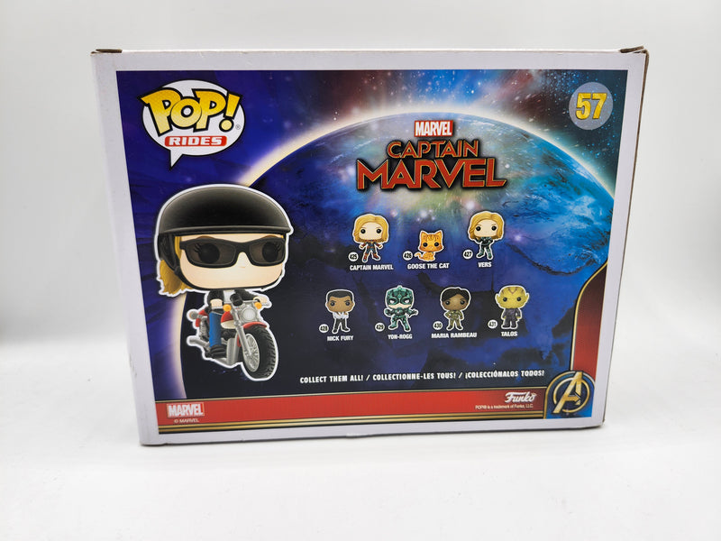 Funko Pop - Captain Marvel Carol Danvers on Motorcycle